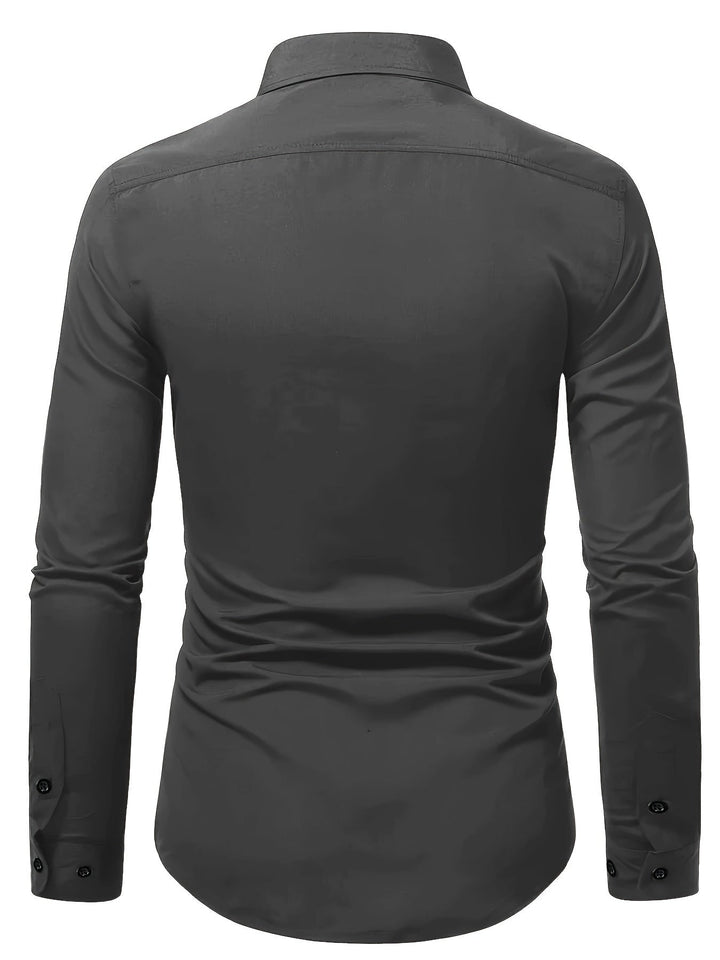 Elegantes Herren Slim-Fit Hemd