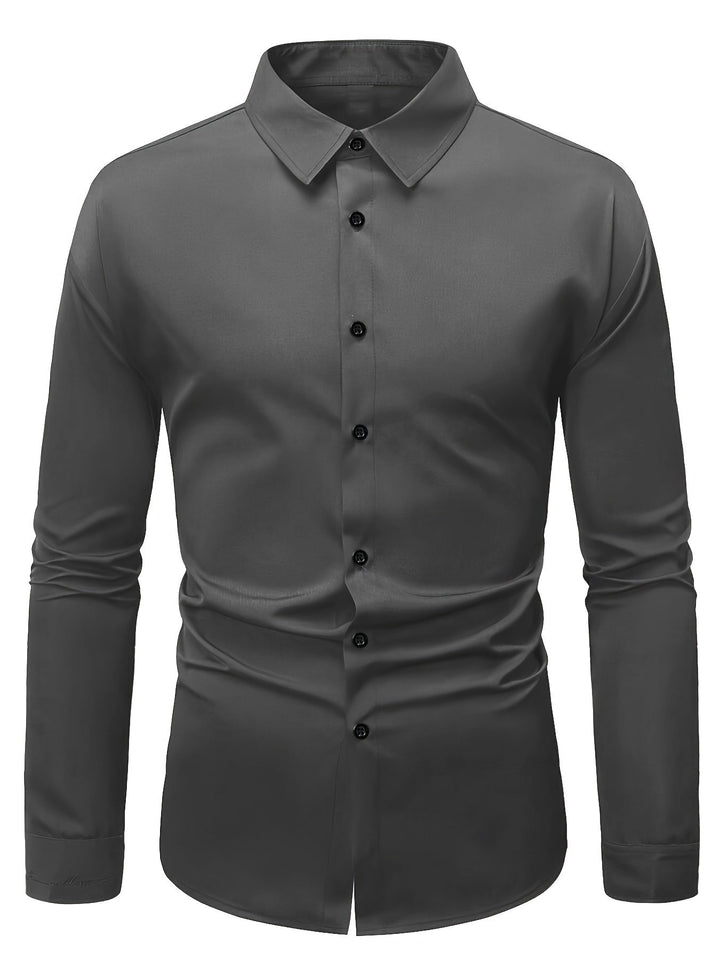 Elegantes Herren Slim-Fit Hemd