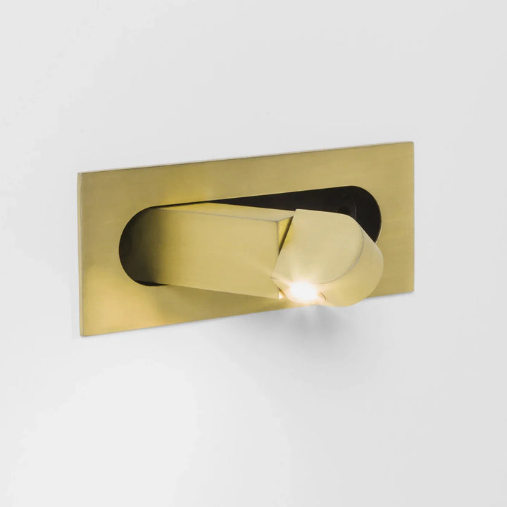Moderne regulierbare LED-Wandleuchte zum Lesen