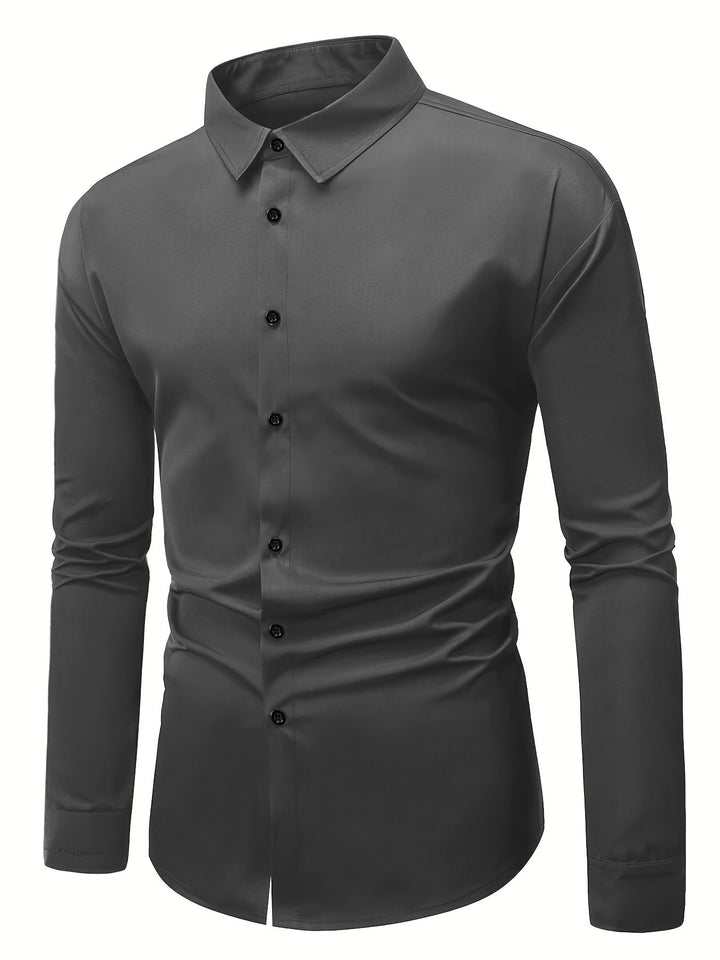 Elegantes Herren Slim-Fit Hemd