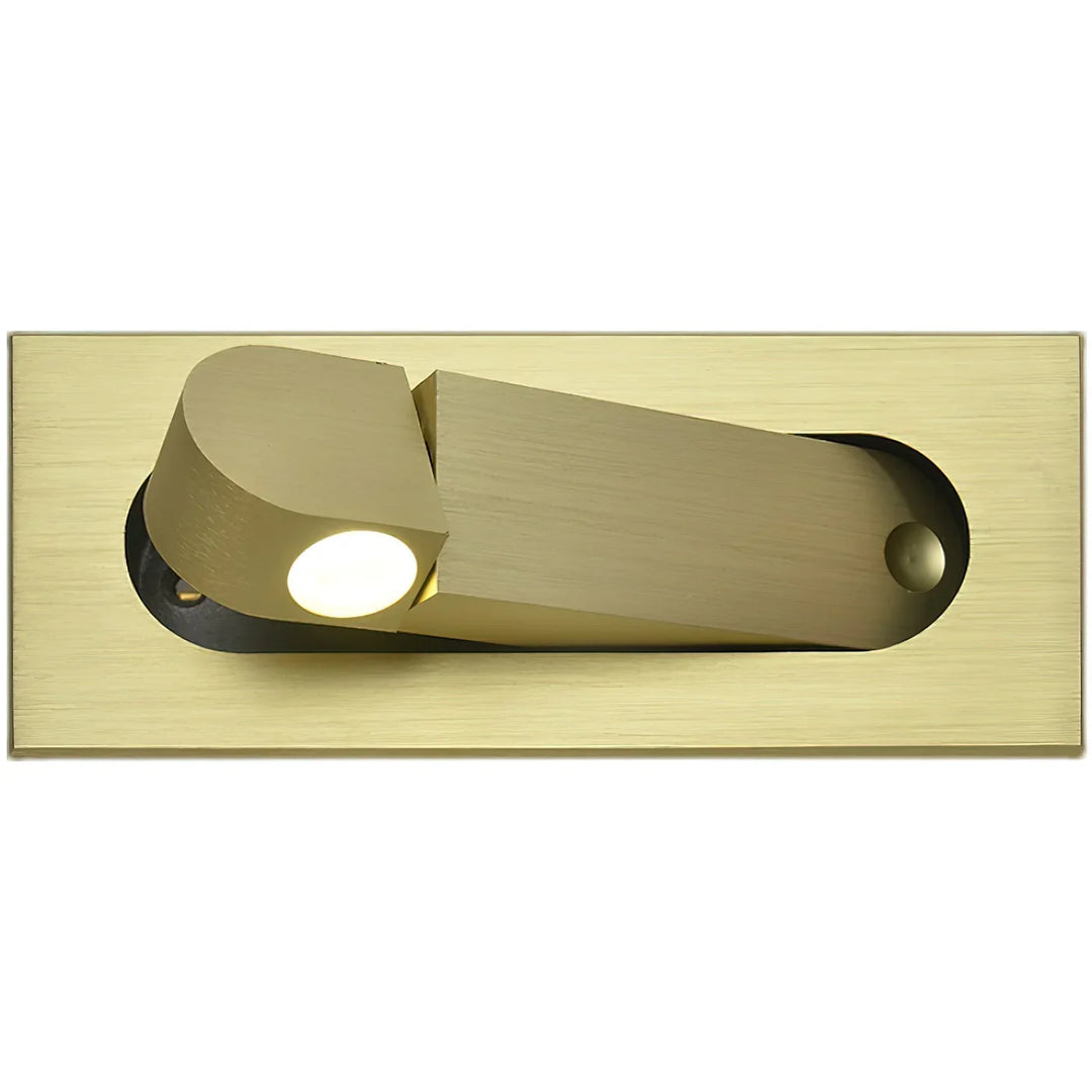 Moderne regulierbare LED-Wandleuchte zum Lesen