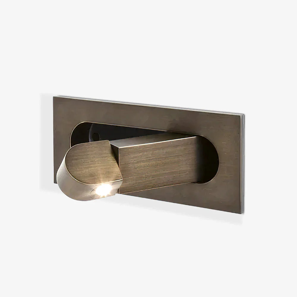 Moderne regulierbare LED-Wandleuchte zum Lesen