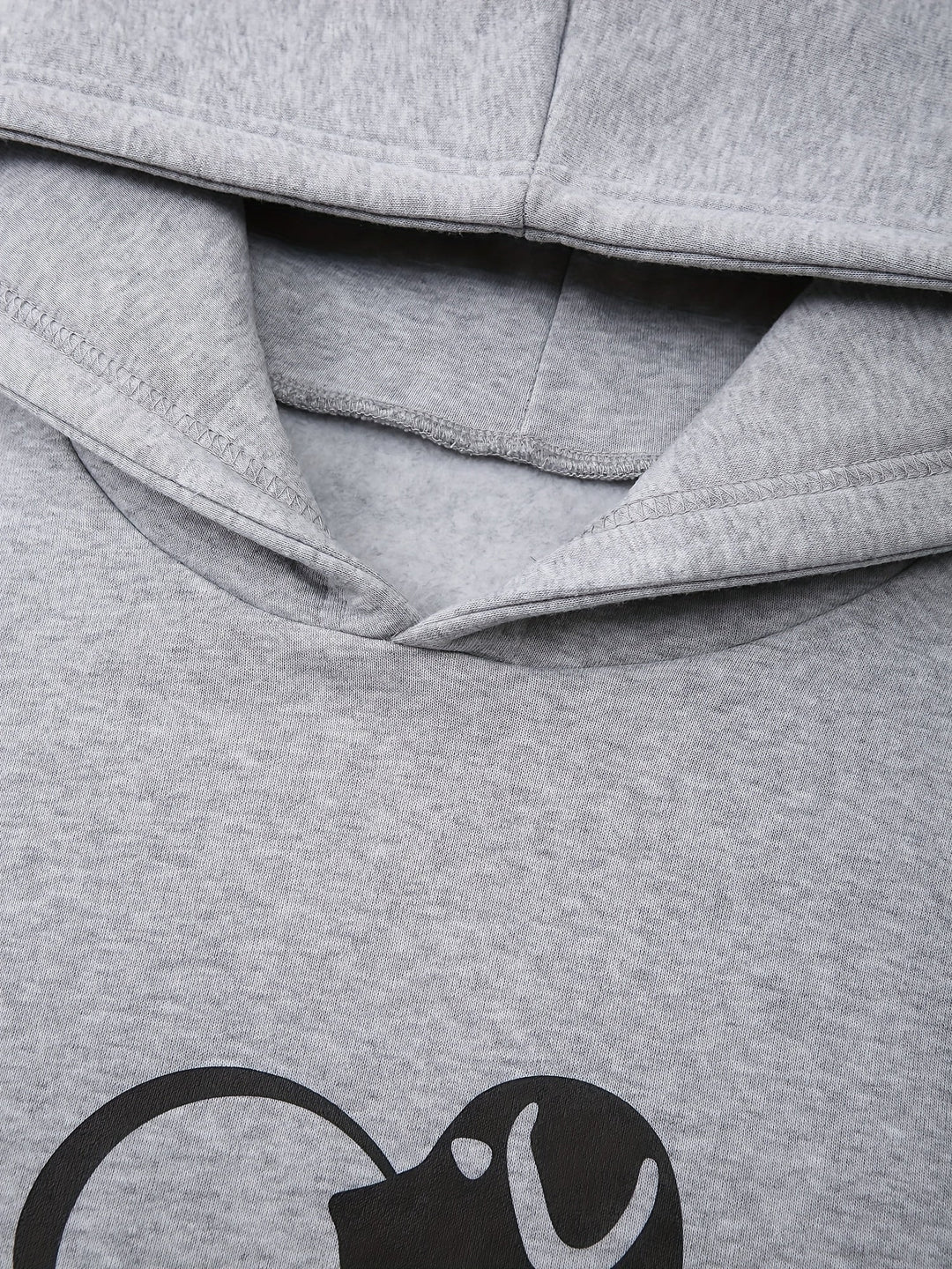 Damen-Kapuzenpullover mit Hundemotiv und Pfote