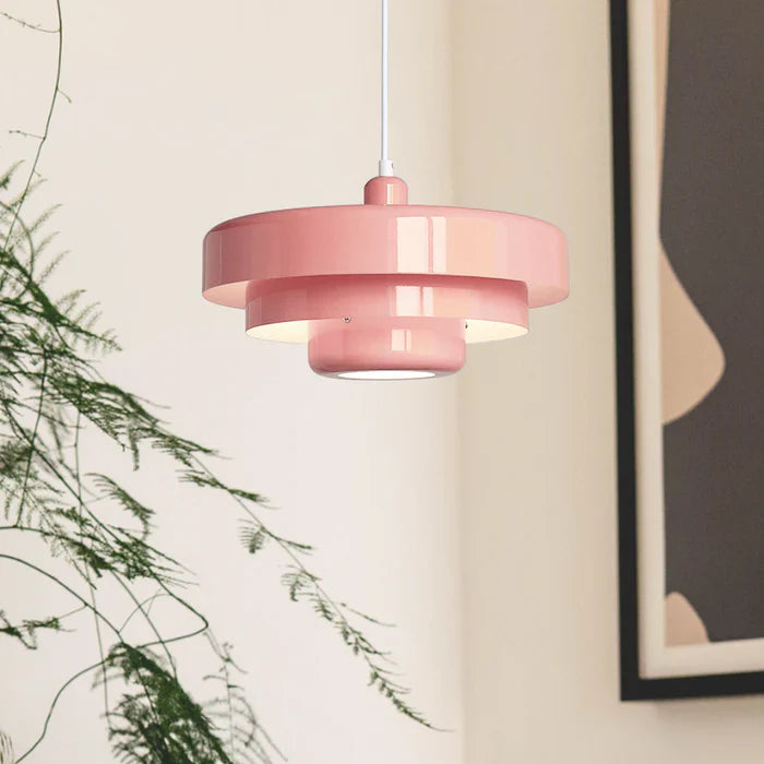 Moderne geometrische LED-Pendelleuchte