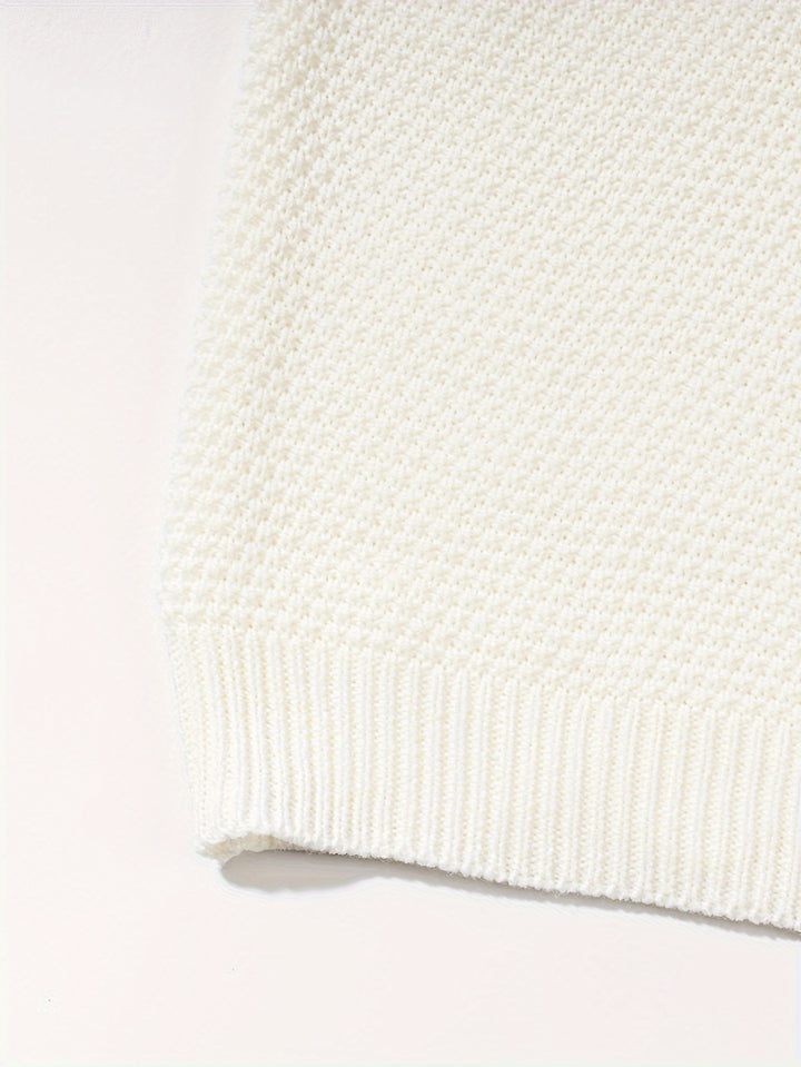 Herrenpullover mit Farbverlauf und Rundhalsausschnitt