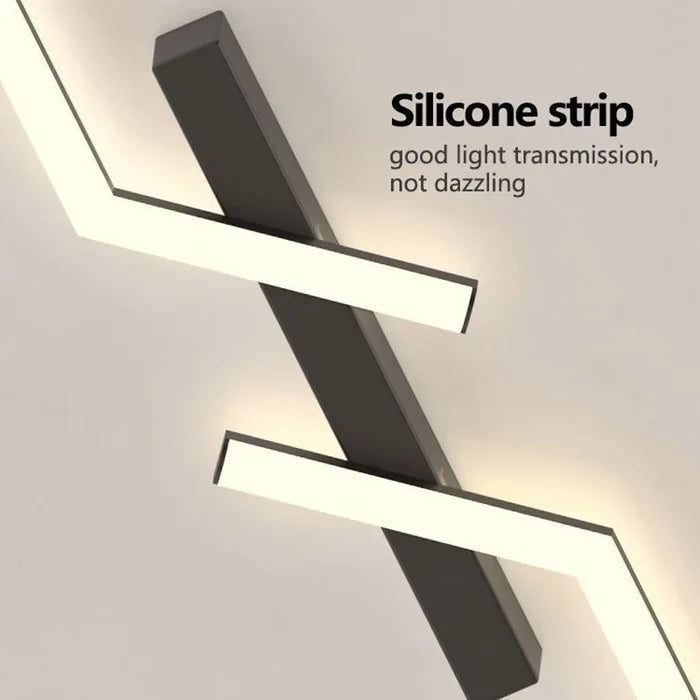 Moderne LED-Deckenleuchte – Geometrisches Design