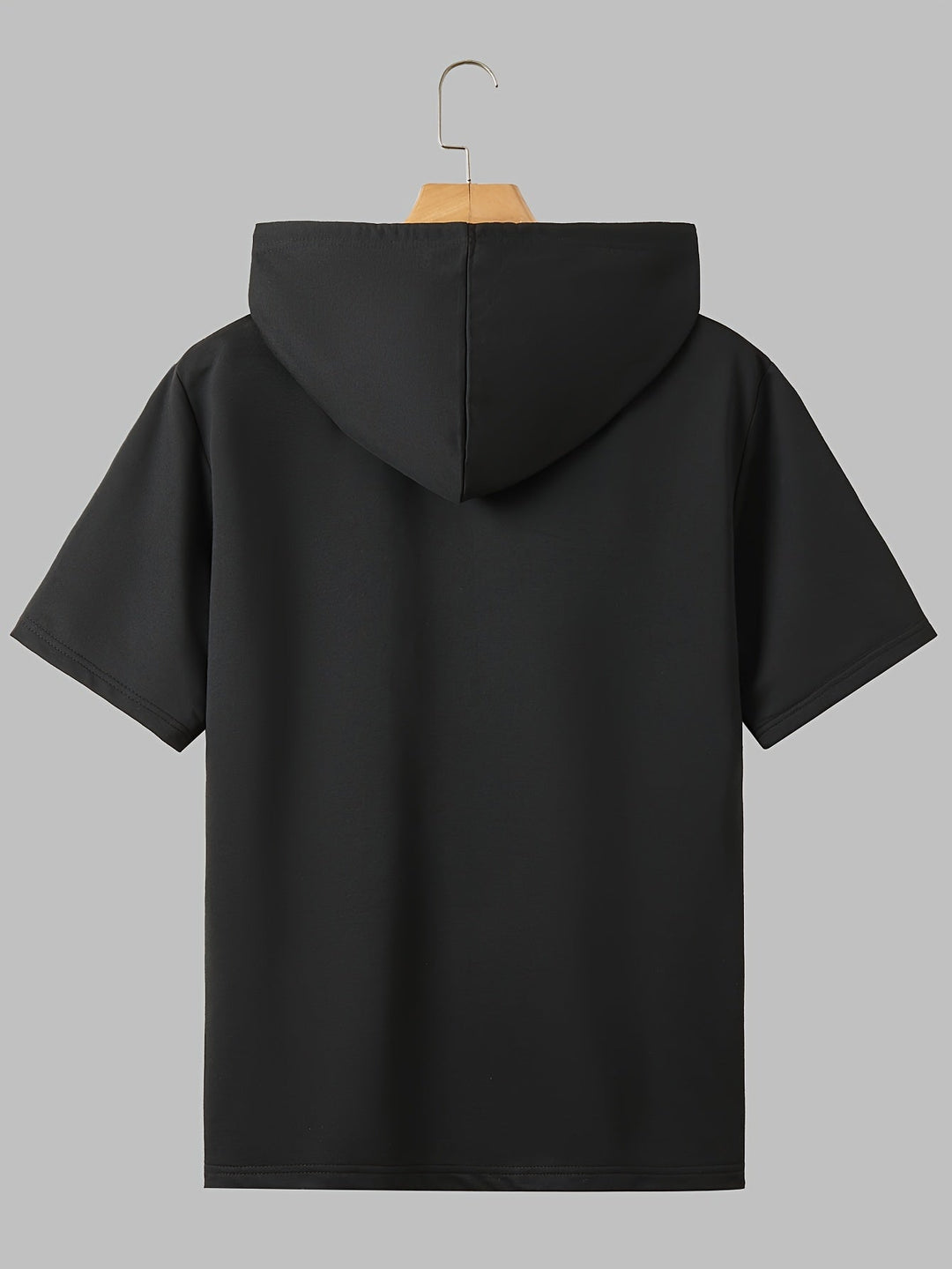 Herren Kapuzen-T-Shirt - Kurzarm