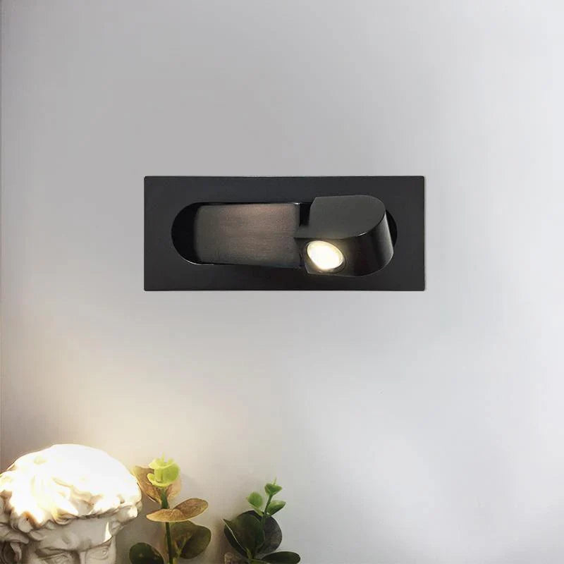 Moderne regulierbare LED-Wandleuchte zum Lesen