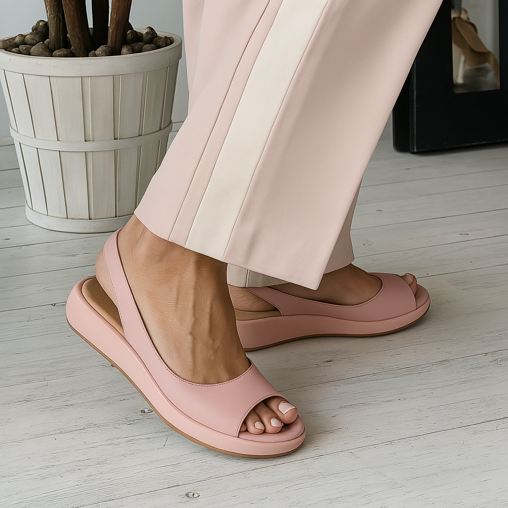 Damen-Orthopädische Sandalen mit geschlossener Ferse und offenen Zehen