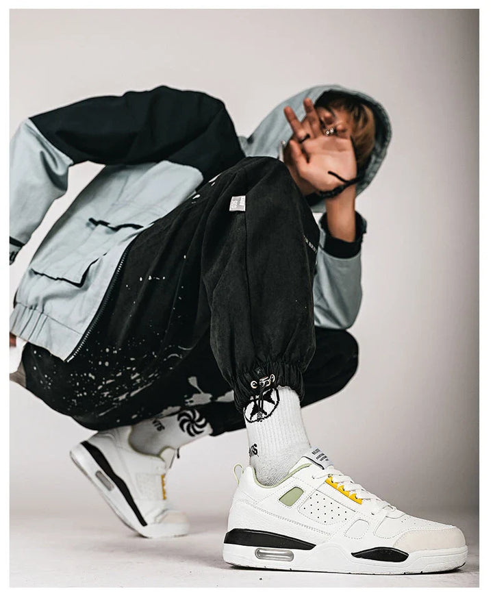 Herren-Sneaker im Retro-Stil mit Dämpfung