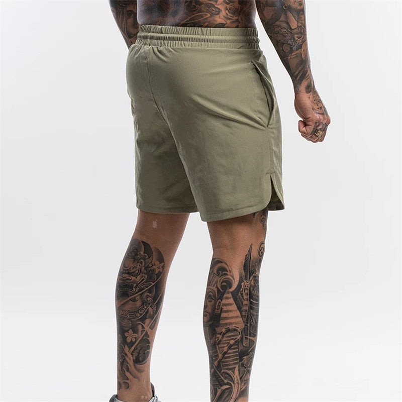 Herren-Trainingsshorts mit elastischem Bund