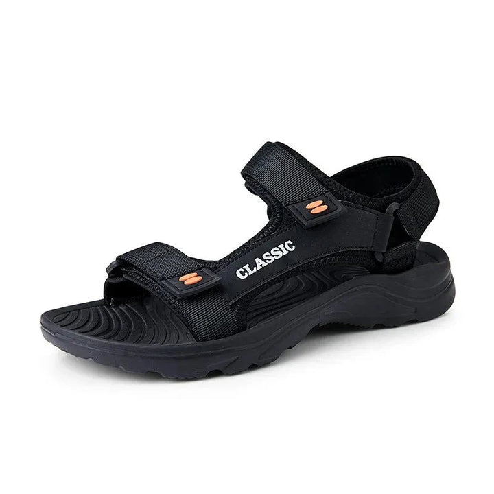 Herrensport-Sandalen mit verstellbaren Riemen