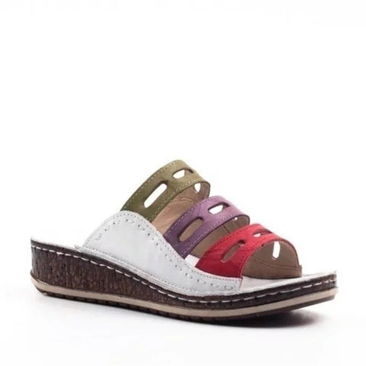 Bunte orthopädische Sommersandalen