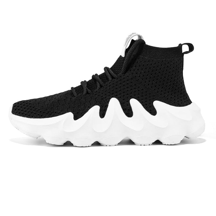 Mesh-Sneaker für Männer mit breiter Sohle