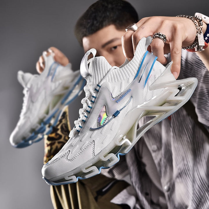 Herren-Sneaker mit gepolsterter Sohle
