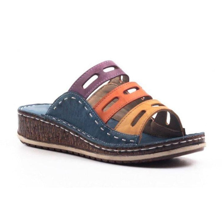 Bunte orthopädische Sommersandalen