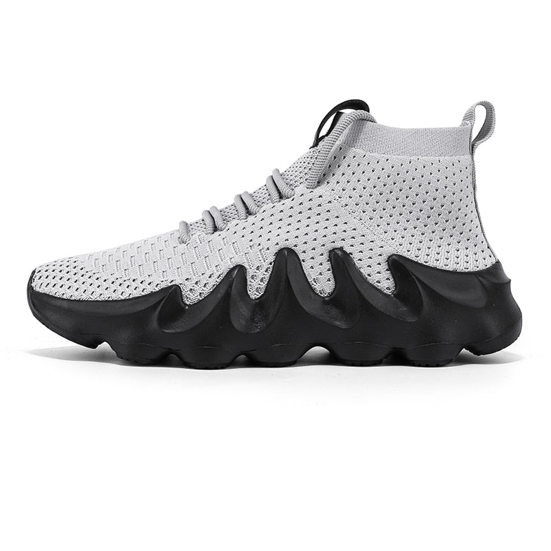 Mesh-Sneaker für Männer mit breiter Sohle