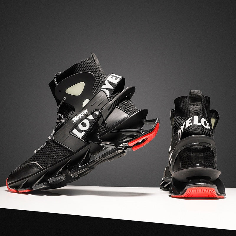 Hohe Sneakers für Männer im Techwear-Stil