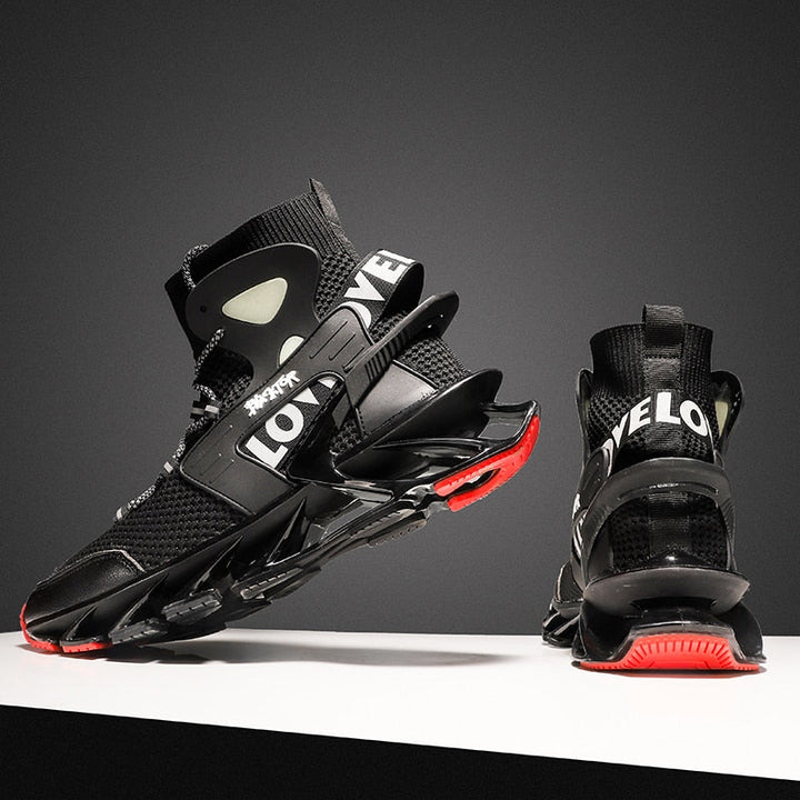 Hohe Sneakers für Männer im Techwear-Stil