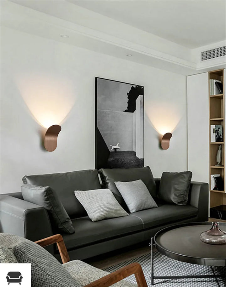 Moderne LED-Wandleuchte – minimalistisches Premium-Design