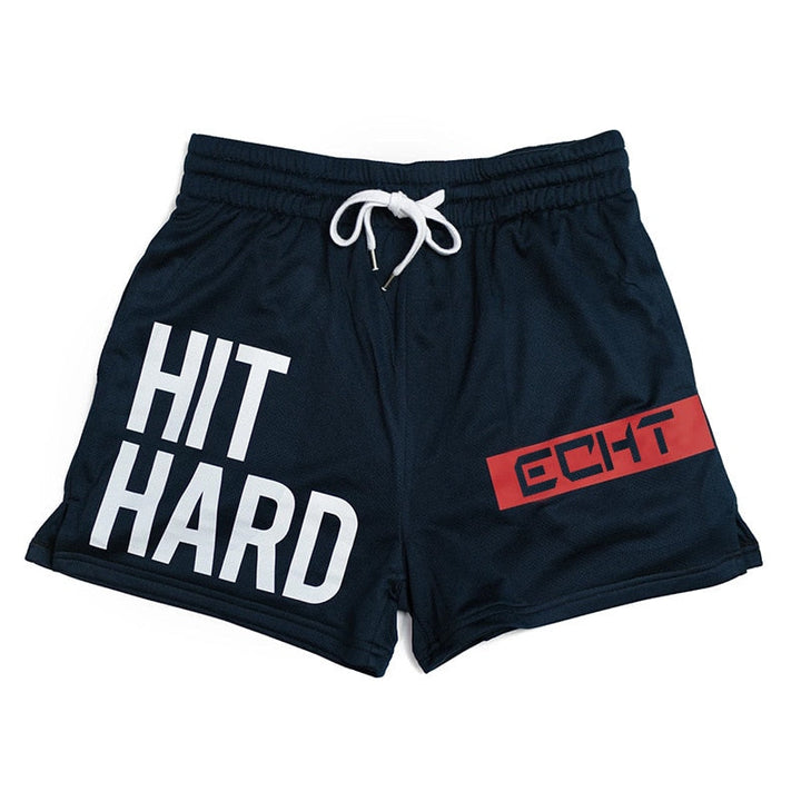 Workout-Shorts für Männer mit inspirierenden Aufschriften