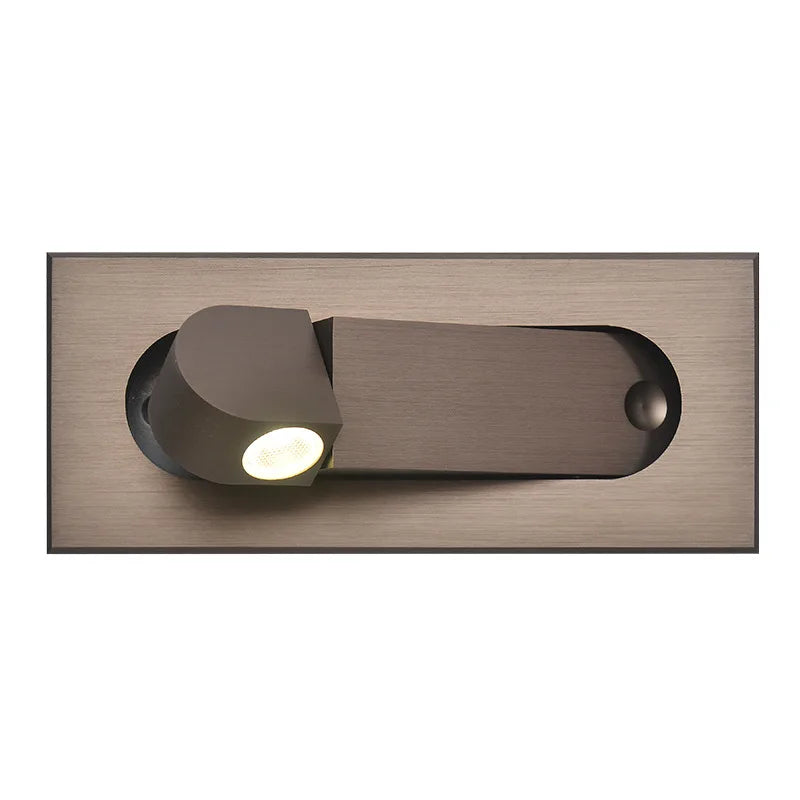 Moderne regulierbare LED-Wandleuchte zum Lesen