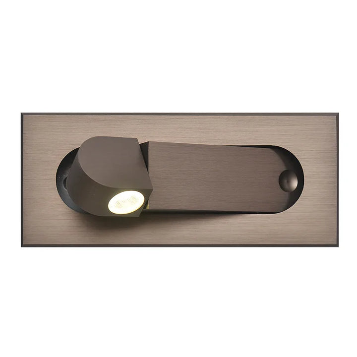Moderne regulierbare LED-Wandleuchte zum Lesen
