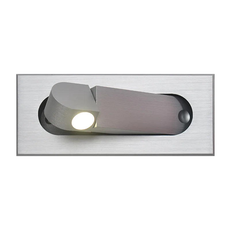 Moderne regulierbare LED-Wandleuchte zum Lesen