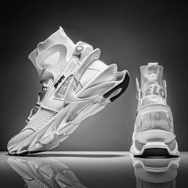 Hohe Sneakers für Männer im Techwear-Stil