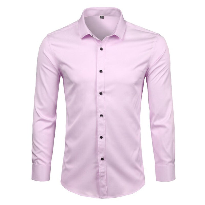 Elegantes langärmeliges Herrenhemd