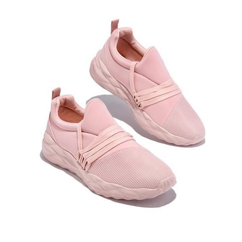 Damen-Sportschuhe mit flexiblem Obermaterial