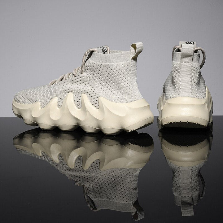 Mesh-Sneaker für Männer mit breiter Sohle