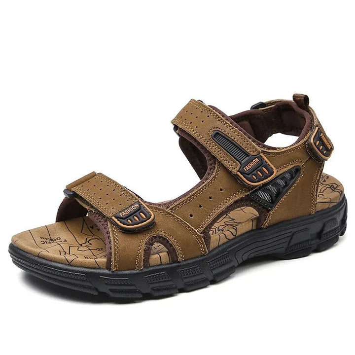 Herrensport-Sandalen mit verstellbaren Riemen