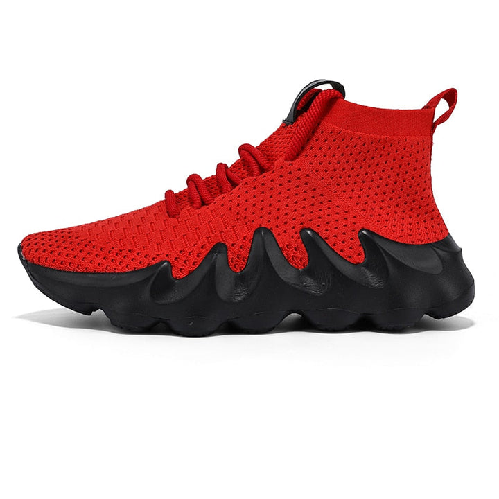 Mesh-Sneaker für Männer mit breiter Sohle