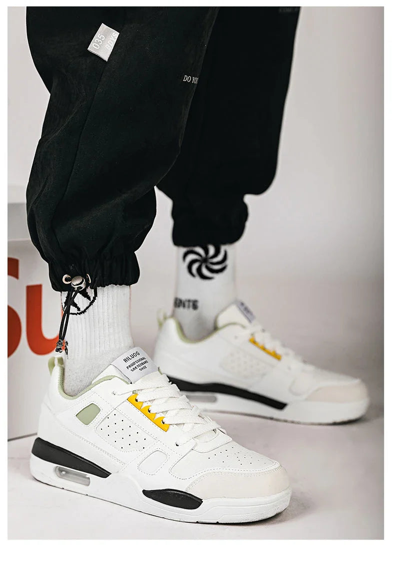 Herren-Sneaker im Retro-Stil mit Dämpfung