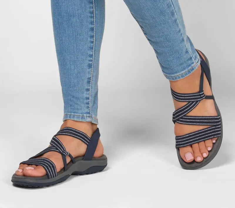 Damen-Orthopädische Sportsandalen mit verstellbaren Riemen