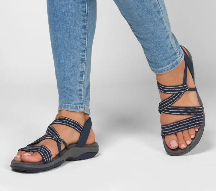 Damen-Orthopädische Sportsandalen mit verstellbaren Riemen