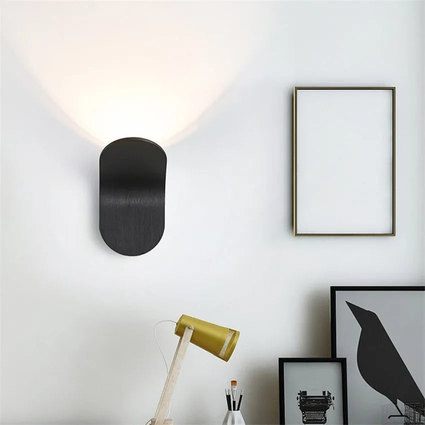 Moderne LED-Wandleuchte – minimalistisches Premium-Design