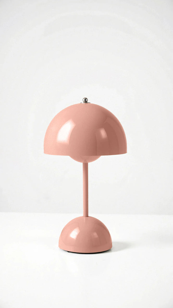 Kabellose Tischlampe mit minimalistischem Design