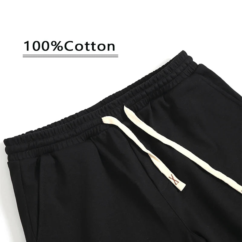 Herren-Trainingsshorts mit elastischem Bund und Smiley-Grafik