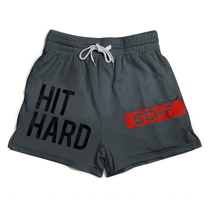 Workout-Shorts für Männer mit inspirierenden Aufschriften