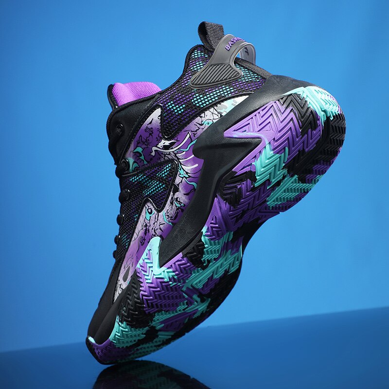 Farbige Basketballschuhe für Männer