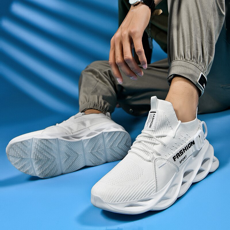 Herren-Sneaker mit hoher Schaumstoffsohle