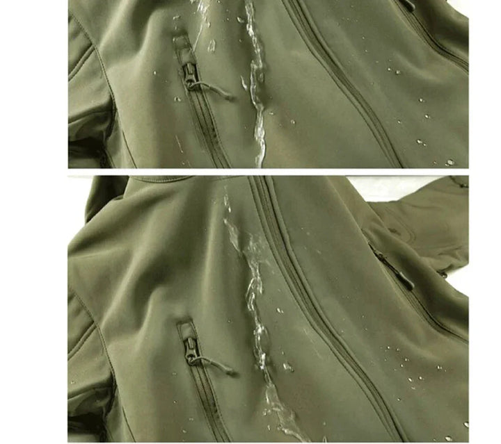 Herren-Wasserdichte Taktische Jacke mit zahlreichen Taschen