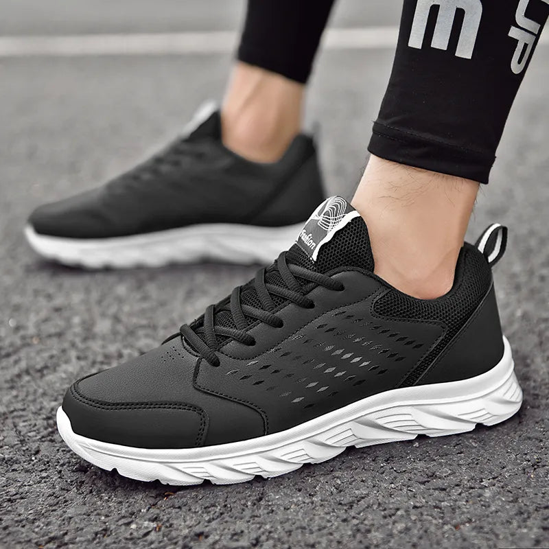 Herren-Sportschuhe mit atmungsaktivem Material