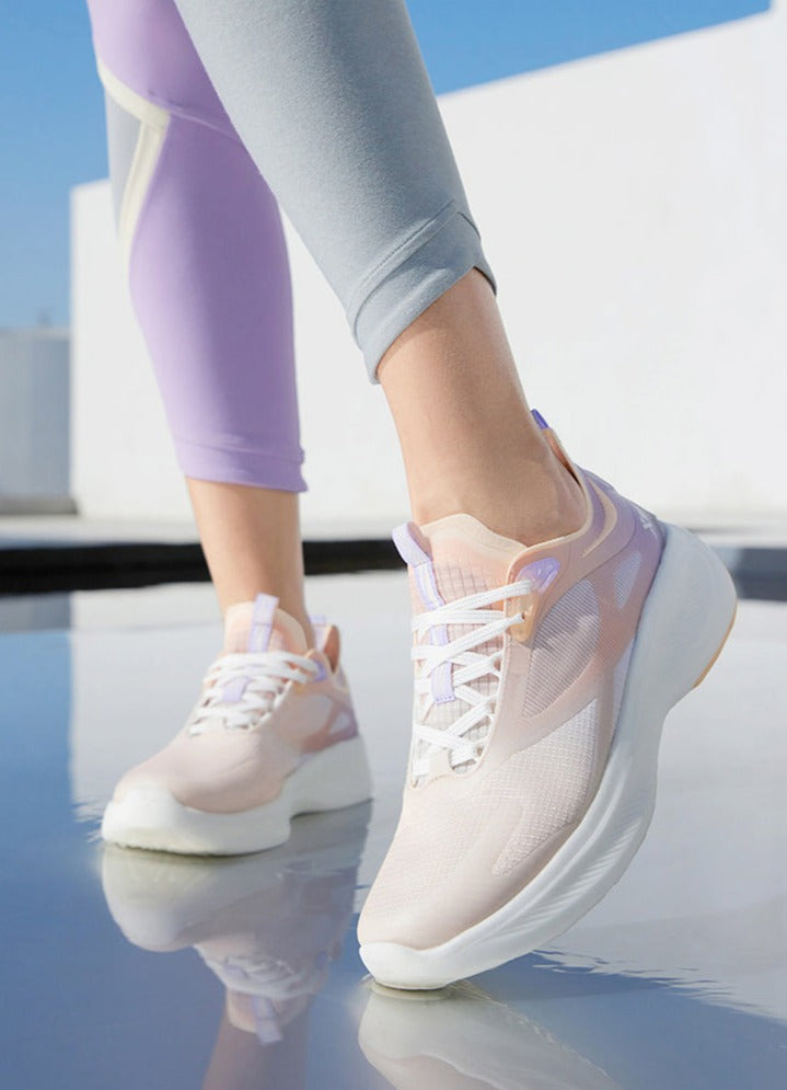 Damen-Laufsneaker mit buntem Farbverlauf