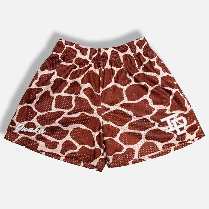 Kurze Herren-Shorts mit Tiermuster