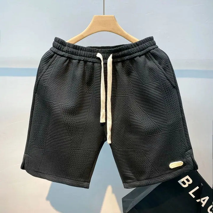 Sportshorts für Männer aus strukturiertem Stoff