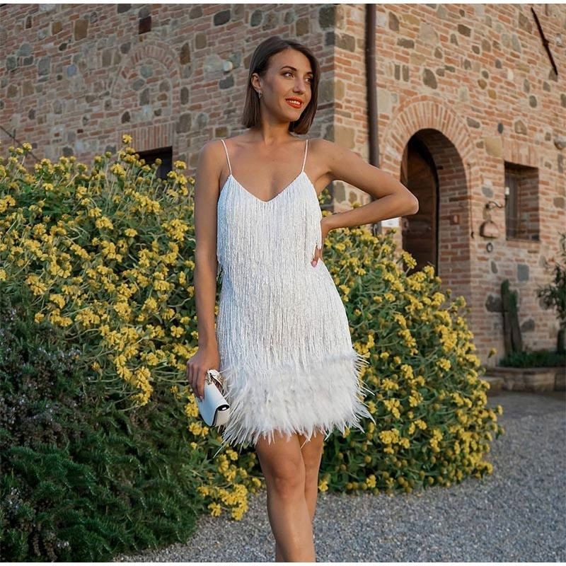 Rosi Kleid mit Fransen