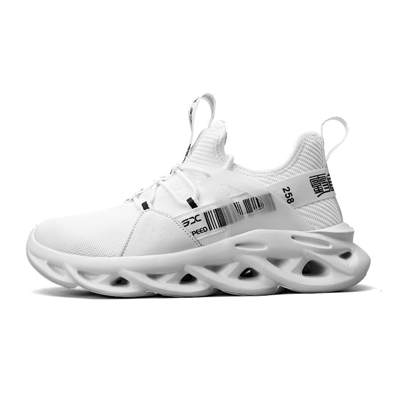 Futuristische Herren-Sportschuhe mit flexibler Sohle